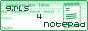 A button with text reading Girls 4 Notepad.