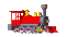 An animated GIF of a rotating train.